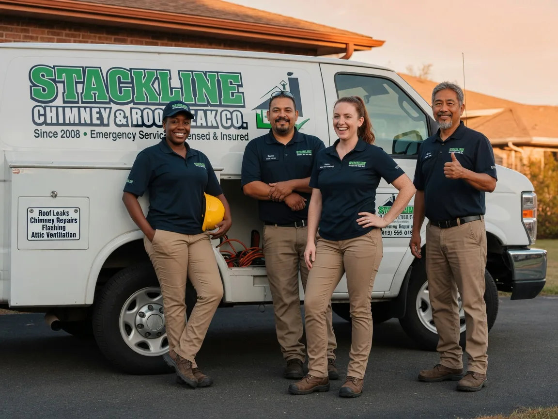 Chimney flashing repair company in Sterling, ND